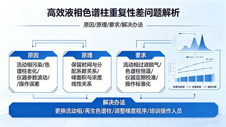 高效液相色谱柱重复性差?原因、原理、要求、解决办法全梳理